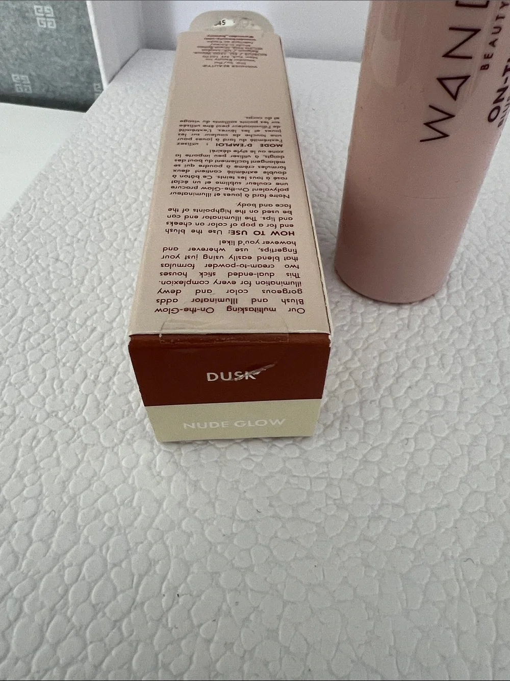 Wander Beauty On-The-Glow Blush & Illuminator stick — Dusk & Nude Glow